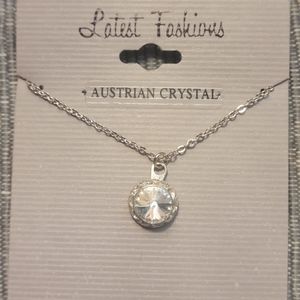 Austrian crystal necklace pendant